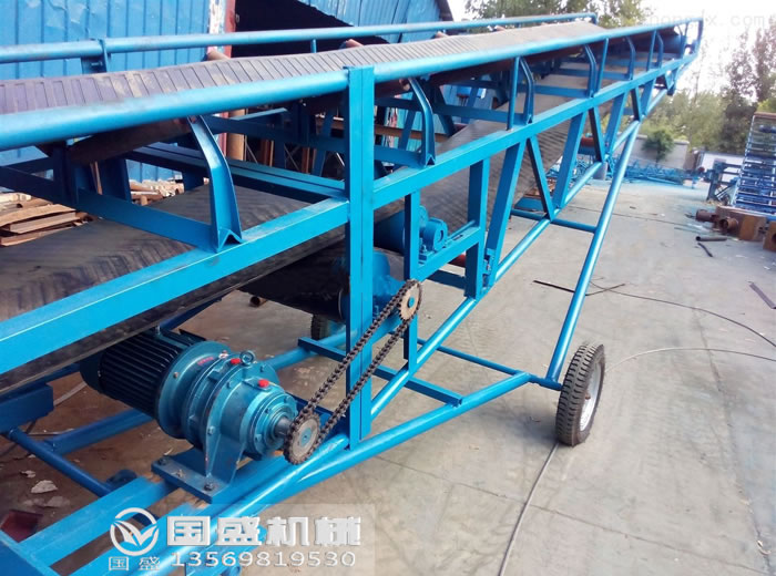 伸縮皮帶機局部圖 伸縮皮帶機局部圖